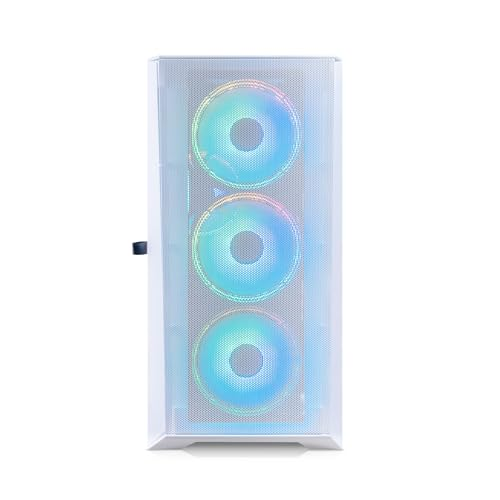 ADMI Gaming PC: Intel i5 12400F • NVIDIA RTX 5060 Ti • 16GB 3200MHz DDR4 • 1TB NVMe • White Mesh RGB Case • WIFI • Windows 11