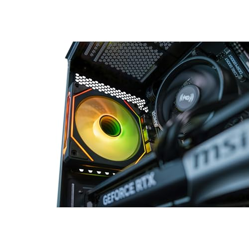 ADMI Gaming PC - AMD Ryzen 7 5700X - AIO Liquid Cooler - RTX 5060 Ti 8GB GDDR7-32GB DDR4-1TB NVME - Mars ARGB Case (Black) - WiFi - Windows 11