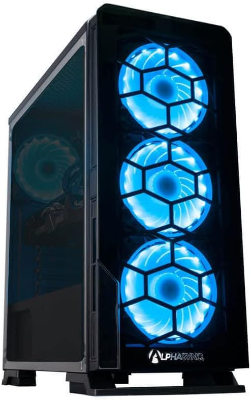 DeltaSquad™ Gaming PC with RTX 3050 Intel Core i5 10400F 4.3GHz 32GB Ram 500GB SSD Desktop PC