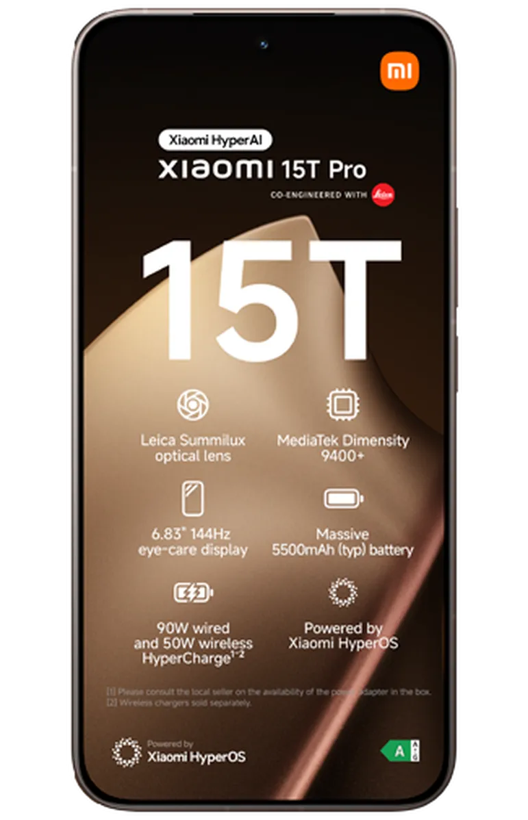 Xiaomi 15T Pro 12GB/1TB Gold