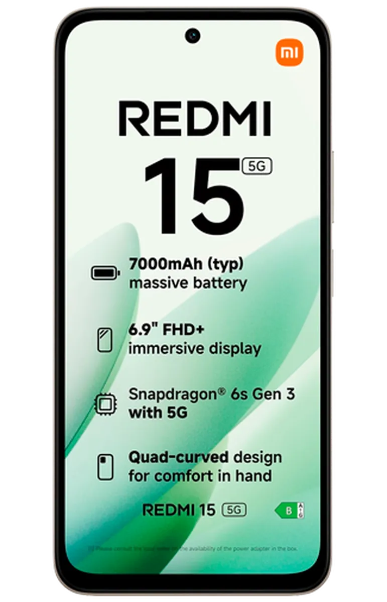 Xiaomi Redmi 15 5G 128GB Grey