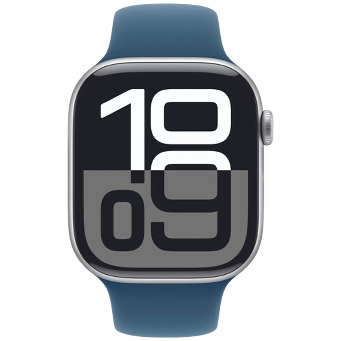 Apple Watch Series 10 4G 46mm Silver (Blue Rubber Strap M/L)