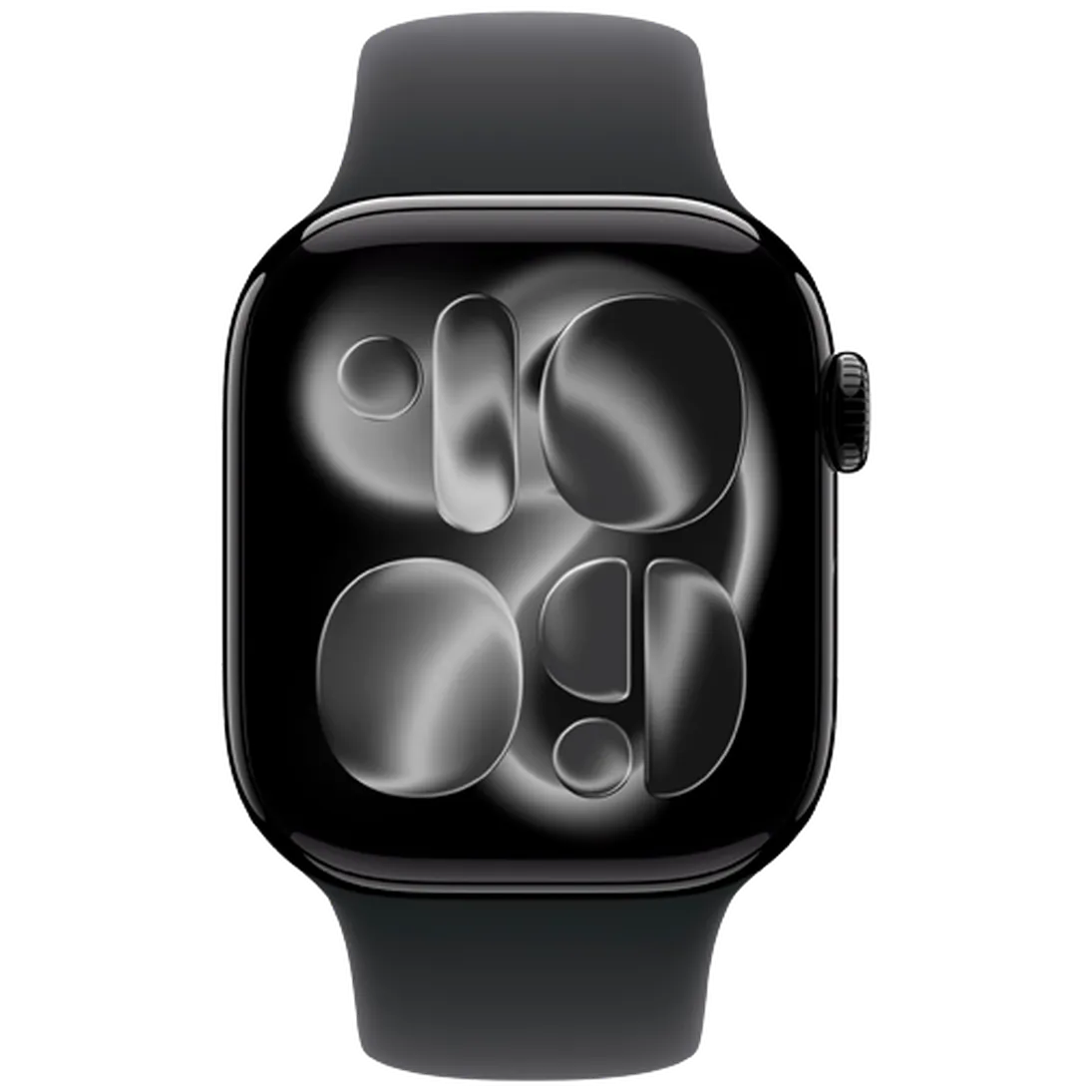 Apple Watch Series 11 42mm 5G Black (Black Rubber Strap S/M)