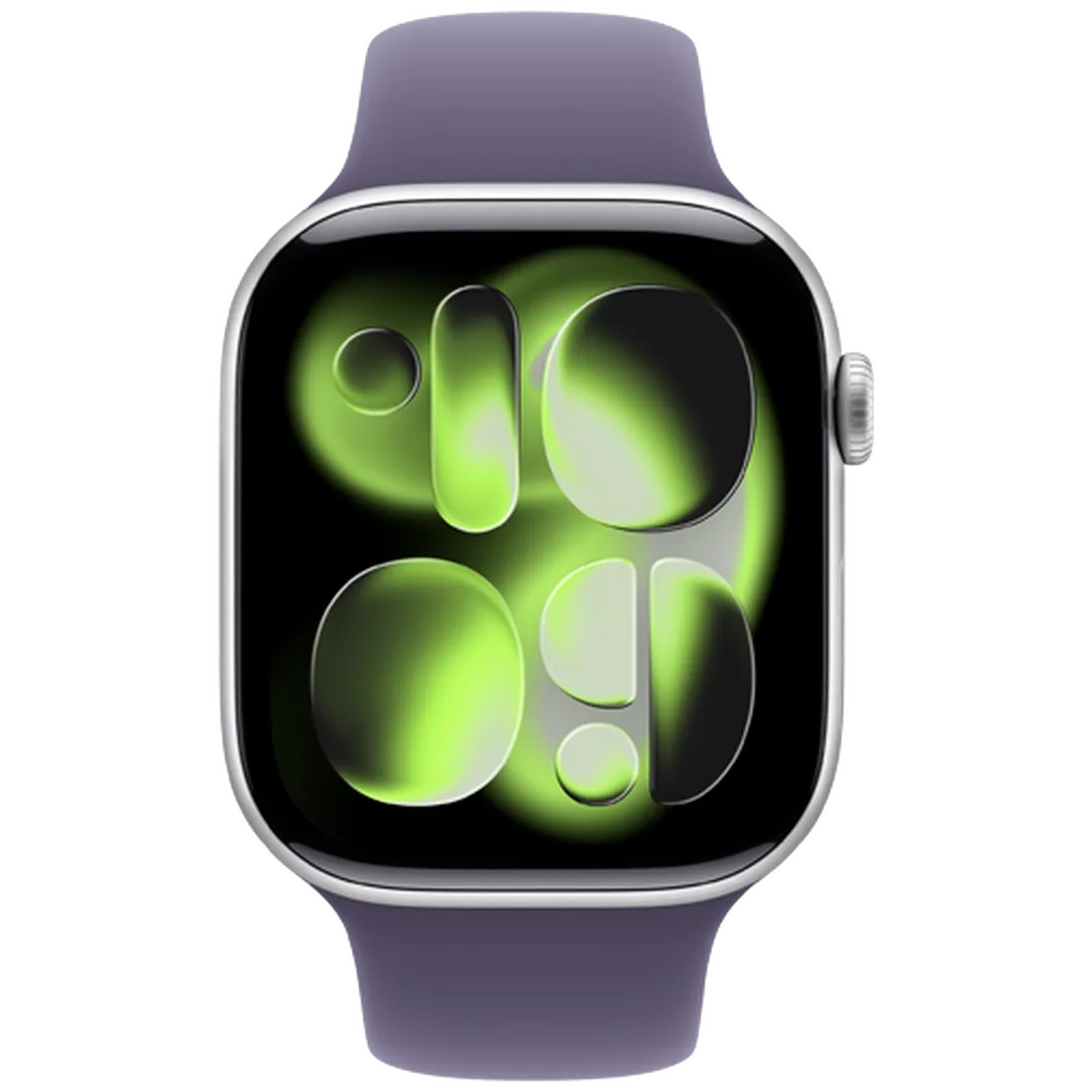 Apple Watch Series 11 46mm 5G Silver (Purple Rubber Strap S/M)