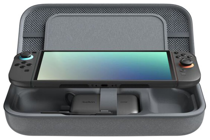 Belkin Gaming Nintendo Switch 2 Charging Case & Power Bank | Charcoal