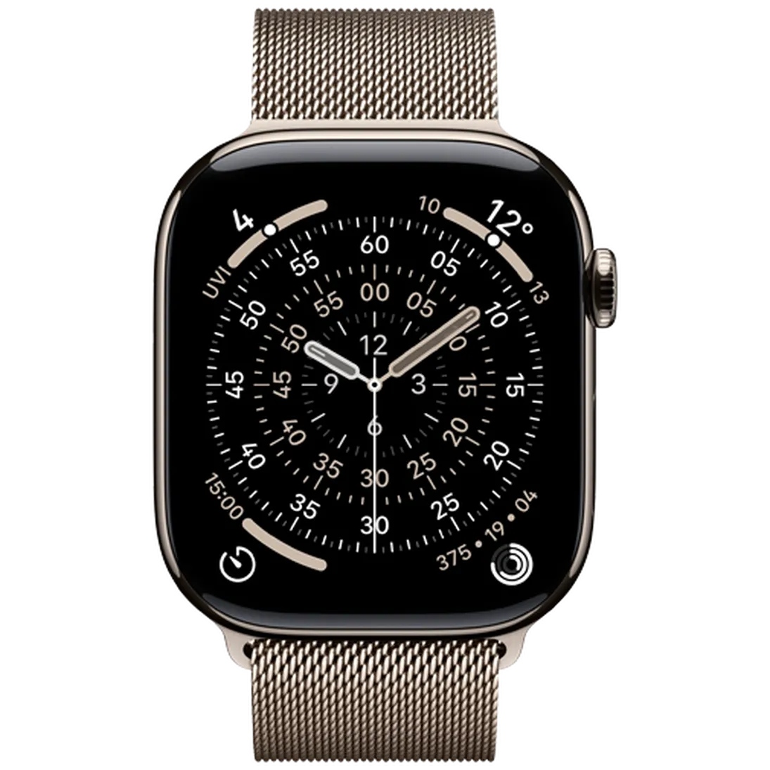 Apple Watch Series 11 46mm 5G Naturel Titanium (Naturel Milanese Strap S/M)