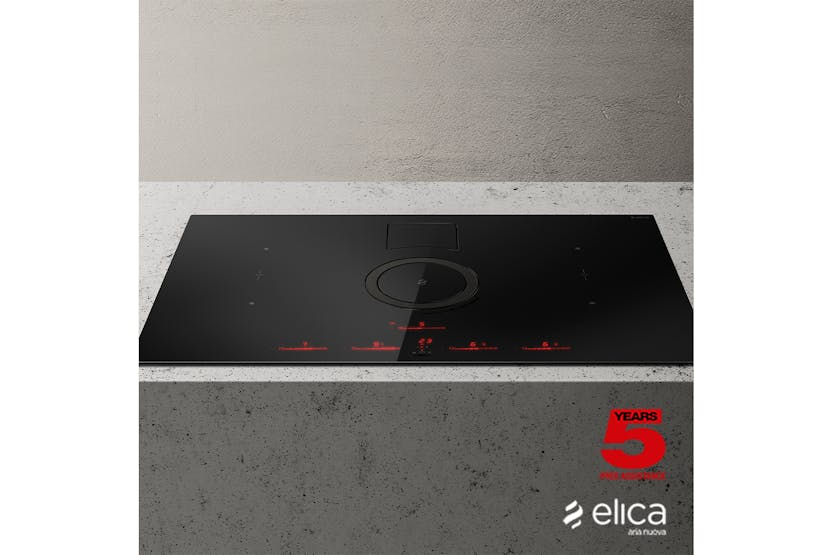 Elica Nikolatesla 83cm Built-in Duct Induction Hob | NIKOSWITCHDUCBL