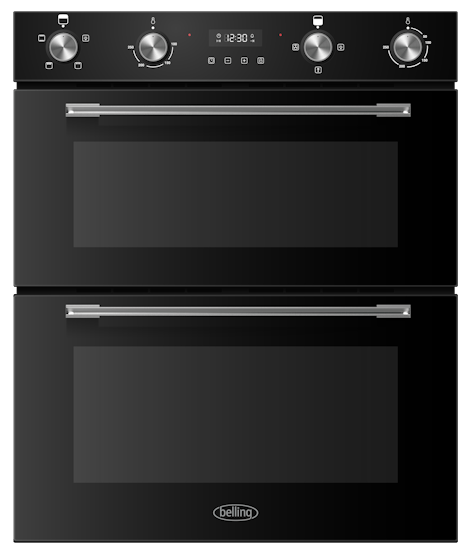 Belling Built-in Double Oven | BI704FPBK