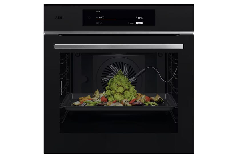 AEG 9000 ProAssist Built-in Pyrolytic Single Oven | TT9PB831AT | Matt Black