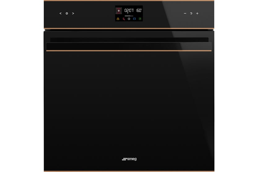 Smeg Dolce Stil Novo Traditional Pyro Galileo Single Oven | SOP6602TNR | Black