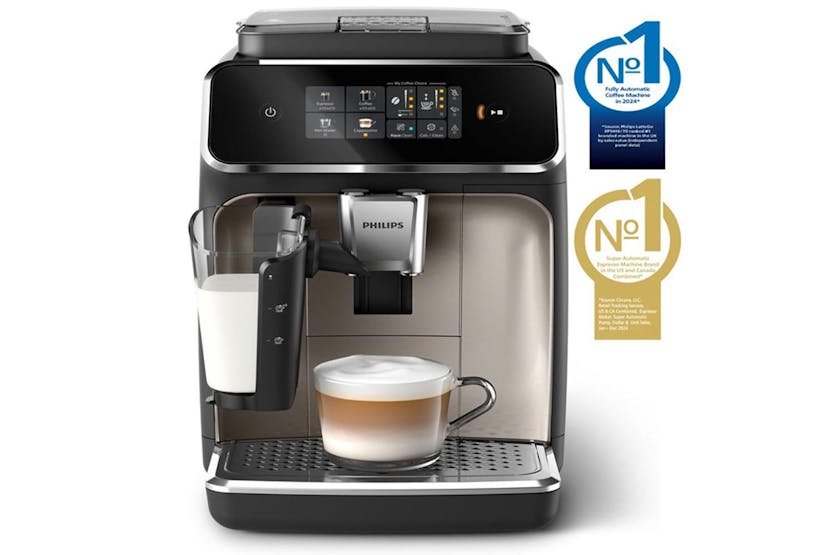 4601 Philips S2300 Series Fully Automatic Espresso Machine | Bean-to-cup Coffee Machine | Ceramic Grinder