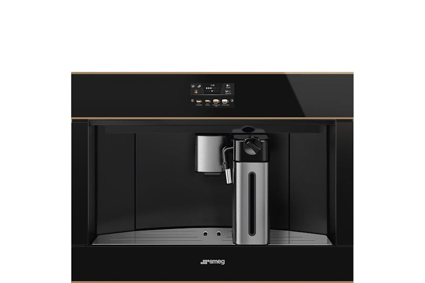 Smeg Copper Dolce Stil Novo Automatic Coffee Machine | CMS4604NR | Black