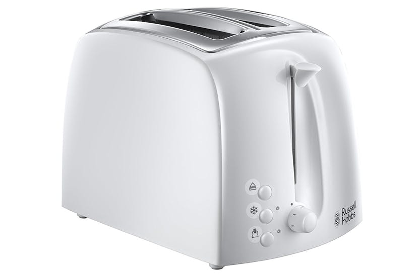 Russell Hobbs Textures 2 Slice Toaster | 21640 | White