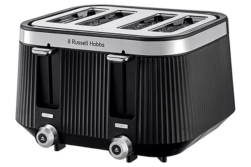 Russell Hobbs Bronte 4 Slice Toaster | 26770 | Black