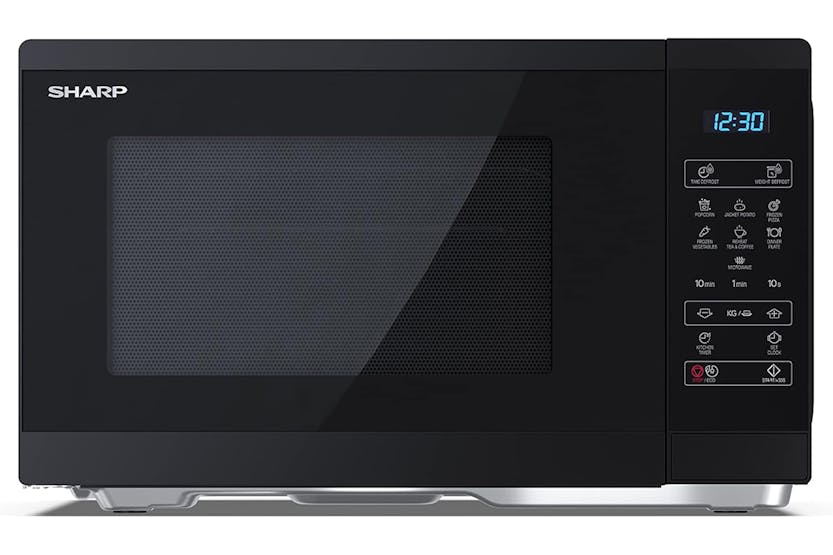 Sharp 25L 900W Solo Microwave | YC-MS252AU-B | Black