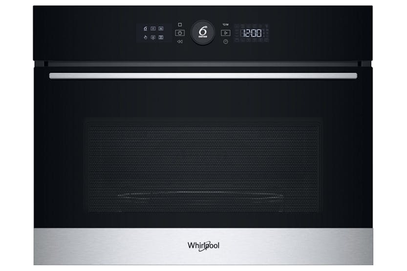 Whirlpool 40L 900W Built-in Combination Microwave Oven | WMW57DHMXUK | Inox