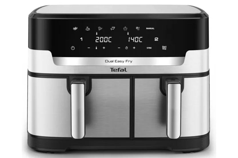 Tefal 11L Easy Fry Dual XXL Air Fryer | EY942DG1 | Stainless Steel
