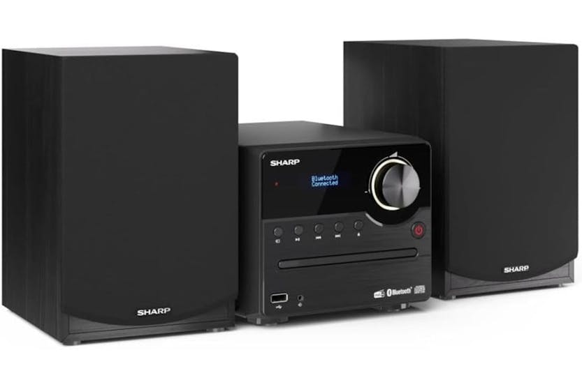 Sharp | Sharp Hi-fi Micro Dab System | Bluetooth And CD Player | Black | SXL-B517