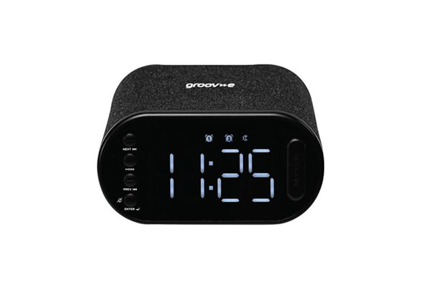Groove Atlas Ii Bt Alarm Clock Radio | Bluetooth Enabled | Digital