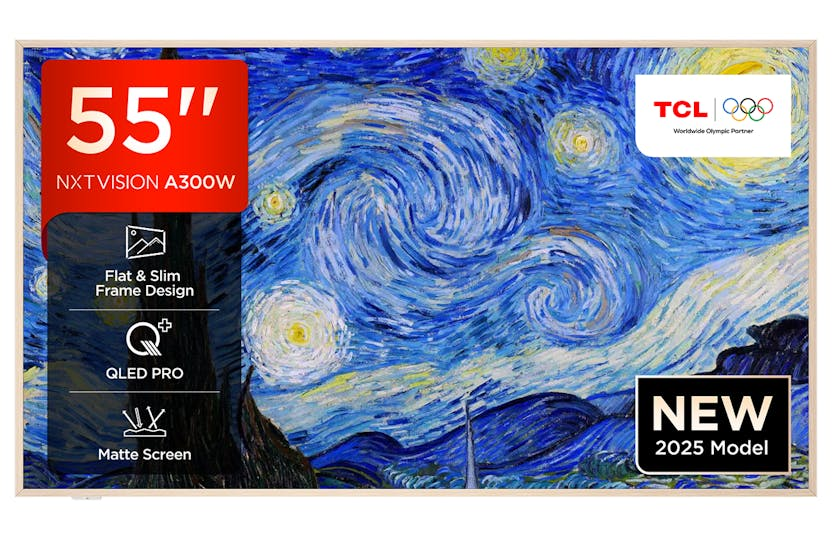 TCL A300W 55" 4K UHD HDR QLED Google TV | 55A300W