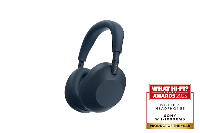 Sony WH-1000XM6 Noise Cancelling Wireless Bluetooth Over Ear Headphones | Midnight Blue