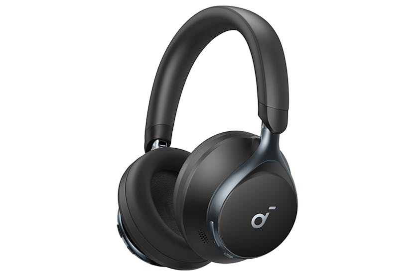 Soundcore Space One Over-Ear Wireless Active Noise Cancelling Headphones | Jet Black