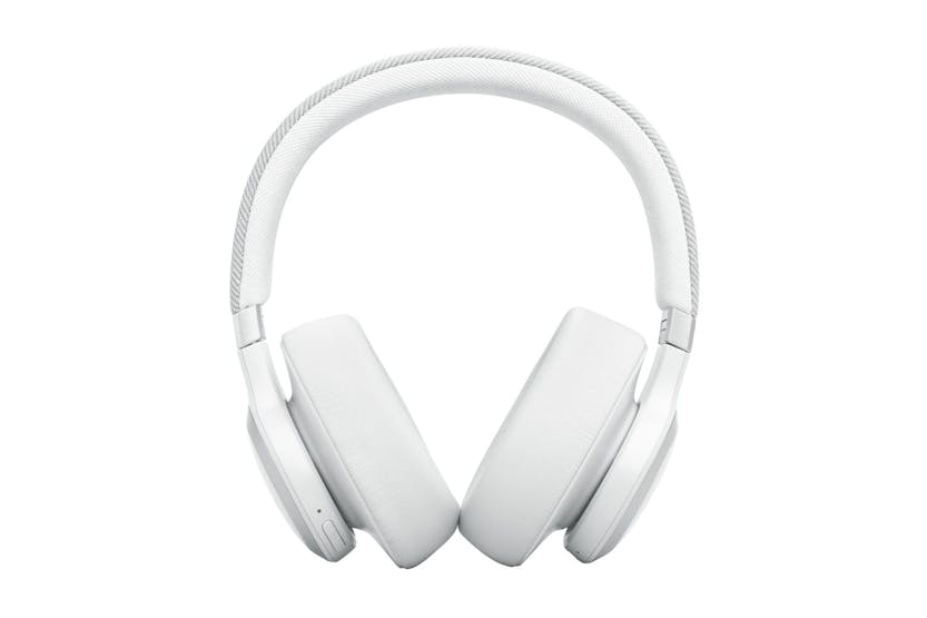 JBL Live 770NC Over-Ear Wireless Noise Cancelling Headphone | White