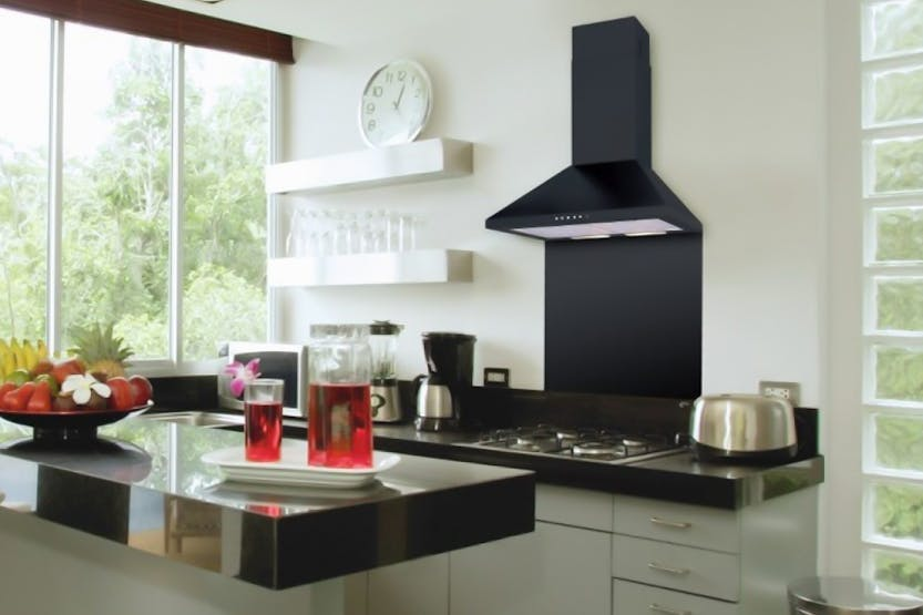 Luxair 60cm Premium Chimney Hood | LA-60-STD-BLK