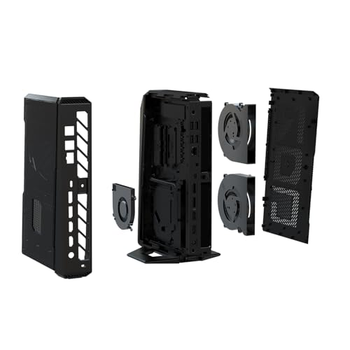 WEELIAO ROG NUC 2025 Gaming Mini PC, with AMD Ryzen 9 9955HX3D and RTX 5070 Video Card, DDR5 96GB Support, Thunderbolt 4, Triple-Fan Cooling, and ARGB Lighting (32GB DDR5+2TB SSD)