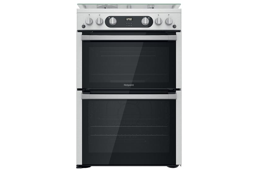 Hotpoint 60cm Gas Cooker | HDM67G0C2CXU | Inox