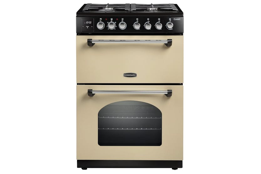 Rangemaster Classic 60cm Dual Fuel Cooker | CLA60DFFCR/C | Cream