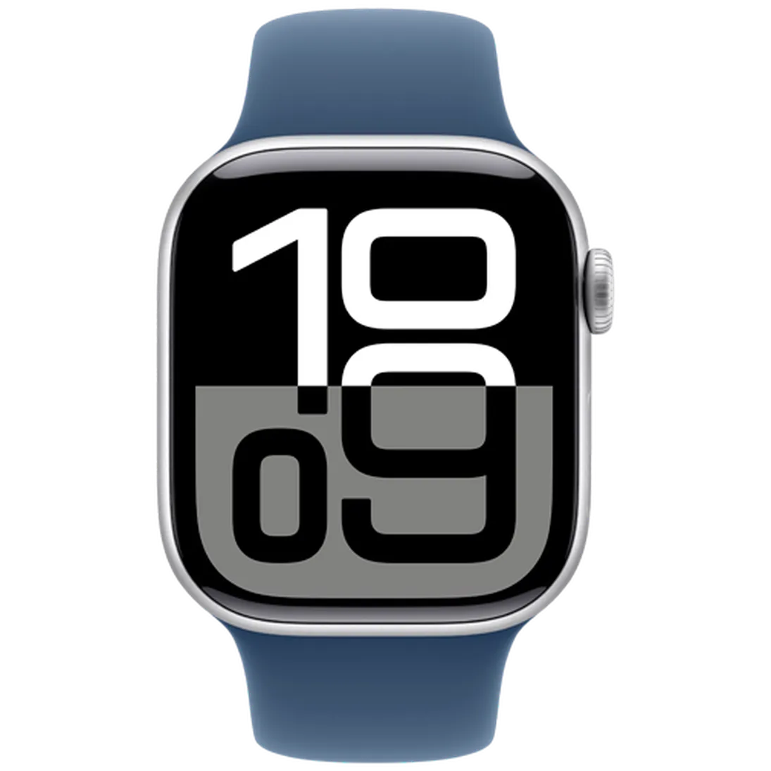 Apple Watch Series 10 4G 42mm Silver (Blue Rubber Strap S/M)