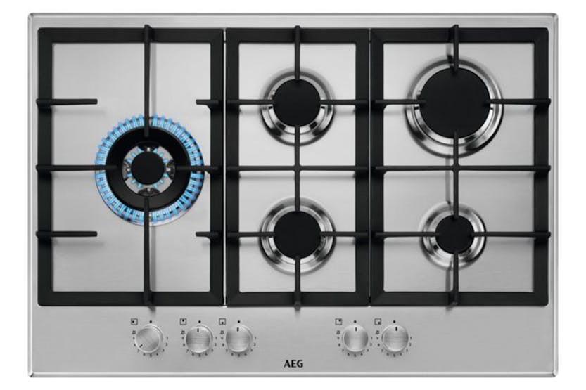AEG 75cm Slim Line Gas Hob | HGB75520SM