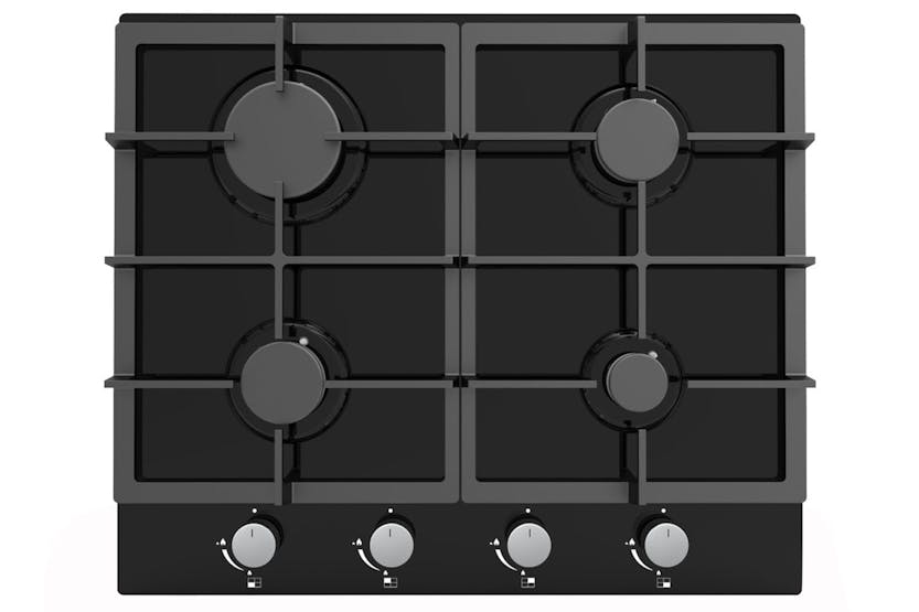 Cata 60cm Gas on Glass Hob | GOG60BK