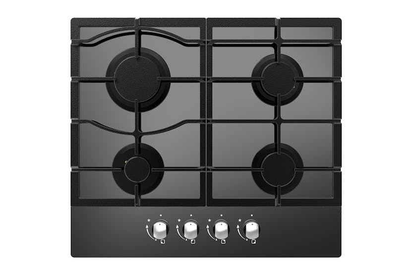 Cata 60cm Gas on Glass Hob | UBGOG601BK