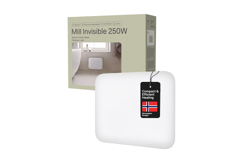 Mill 250W Invisible Panel Heater | 122-IB250 | White
