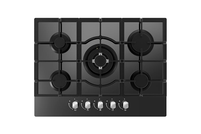 Cata Gas on Glass Hob | UBGOG701BK