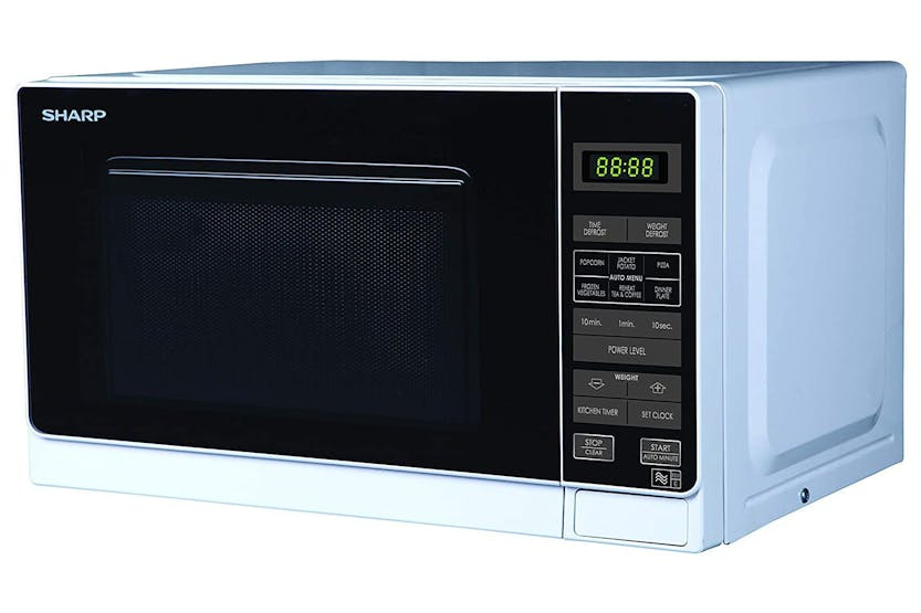 Sharp 20L 800W Solo Microwave | R272WM | White