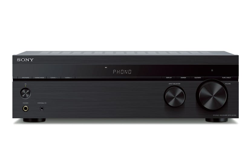 Sony Stereo Receiver with Phono Input and Bluetooth Connectivity
