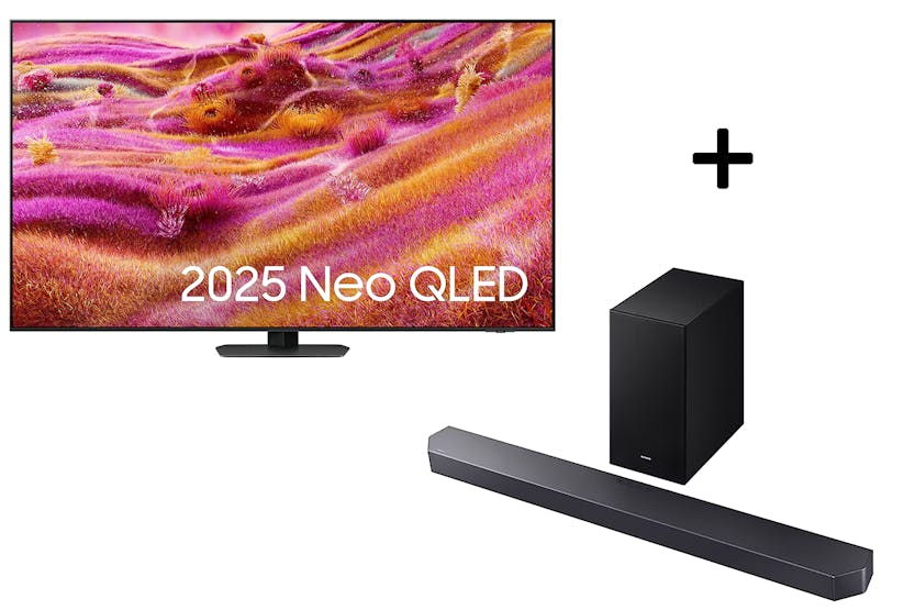 Samsung QN90F 65" Neo QLED Smart TV and Samsung Q600F Q-Series 3.1.2ch Soundbar | Bundle