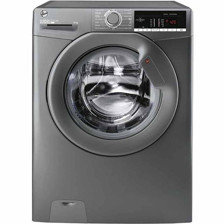 Hoover H-Wash 300 9kg 1400 Spin Washing Machine - Graphite | H3W49TAGG4/1-80