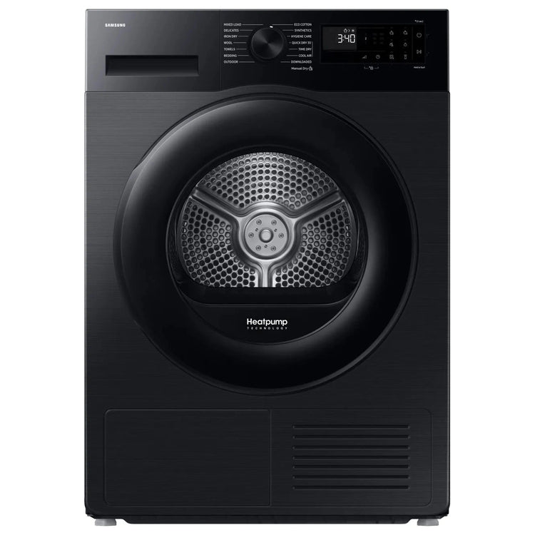 Samsung Series 5 AI Energy 9kg Heat Pump Tumble Dryer Black | DV90DG52A0ABEU