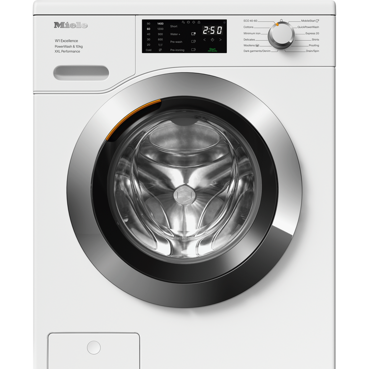 Miele 10kg Washing Maching with QuickPowerWash & Pre-Ironining | WEK365WCS