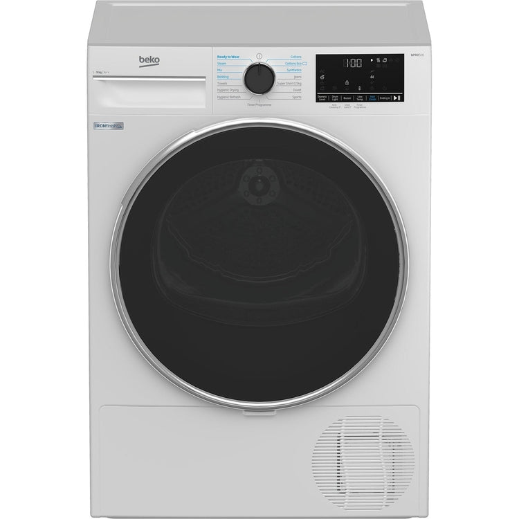 Beko 9kg Heat Pump Dryer with IronFinish™ | B5T4923IW