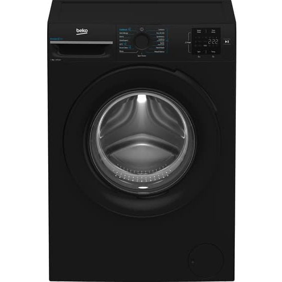 Beko Freestanding 9kg 1400rpm Washing Machine with EnergySpin - Black | BM3WT3941B