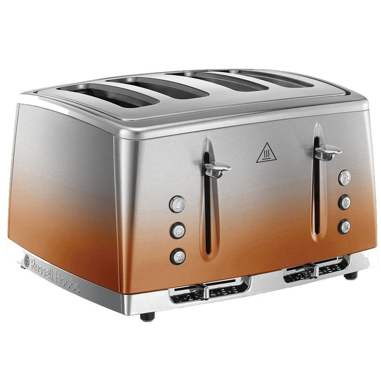 Russell Hobbs Eclipse Copper Sunset 4 Slice Toaster | 25143