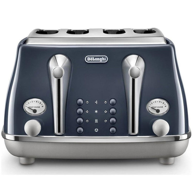 DeLonghi Icona Capitals 4 Slice Toaster | CTOC4003.BL