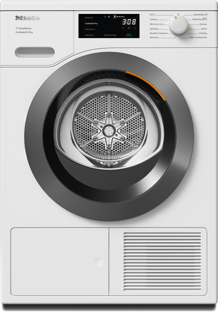 Miele T1 Heat Pump Tumble Dryer | TEC645WP