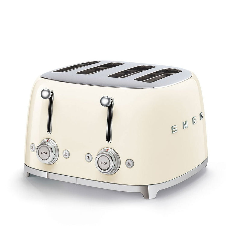 Smeg 50's Retro Style 4 Slice Cream Toaster | TSF03CRUK