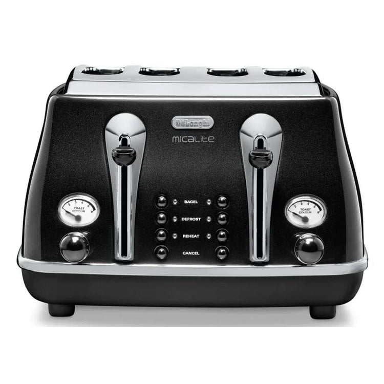 De’Longhi Icona Micalite 4-Slice Toaster | CTOM4003.BK